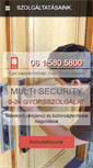 Mobile Screenshot of multisecurity.hu